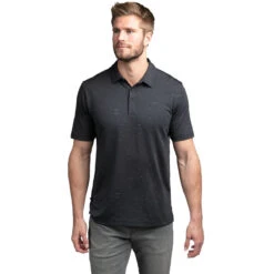 TravisMathew Mirror In Bathroom Mens Golf Polo