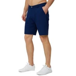 Redvanly Hanover 9.5in Mens Golf Shorts -Sports Golf Shop 10980 DARKNAVY