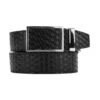 Nexbelt Go-In Basket Weave Black Golf Mens Belt -Sports Golf Shop 12221