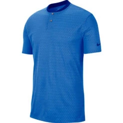 Nike Dri Fit Vapor Textured Blade Mens Golf Polo -Sports Golf Shop 13131 402PACIFICBLU