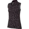 Nike Dri-FIT Fairway Printed Womens Sleeveless Golf Polo