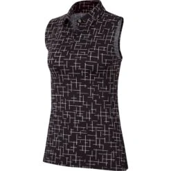 Nike Dri-FIT Fairway Printed Womens Sleeveless Golf Polo