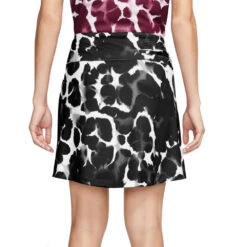 Nike Dri Fit UV Victory Printed 17in Womens Golf Skort 8 Nike Dri Fit UV Victory Printed 17in Womens Golf Skort -Sports Golf Shop 13330 010BLACK 1