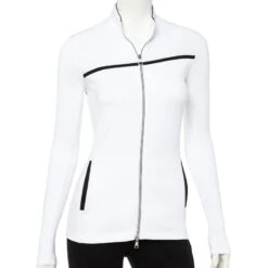EP NY Work It Contrast Trim Womens Golf Jacket