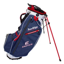 Tour Edge Exotics EXS Xtreme Golf Stand Bag -Sports Golf Shop 17839 NAVYREDWHITE