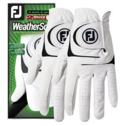 FootJoy Weathersof White 2 Pack Mens Left Hand Golf Glove -Sports Golf Shop 18079 LEFTCADET e91a719e 90e6 4013 b5e9 03cd54190971