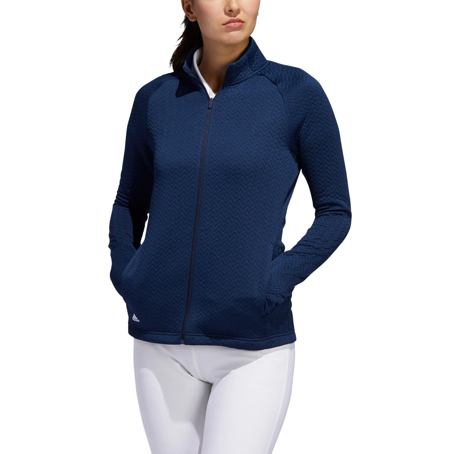 Adidas Golf Adidas Textured Layer Womens Golf Jacket 3 Adidas Golf Adidas Textured Layer Womens Golf Jacket