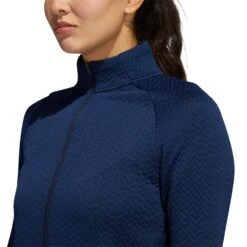 Adidas Golf Adidas Textured Layer Womens Golf Jacket 7 Adidas Golf Adidas Textured Layer Womens Golf Jacket -Sports Golf Shop 18753 COLLEGIATENAVY 2