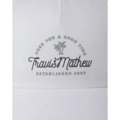 TravisMathew Jamaican Winter Mens Hat -Sports Golf Shop 19351 WHITE 2