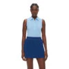 J.Lindeberg J. Lindeberg Oda Summer Blue Womens Sleeveless Golf Polo 2 J.Lindeberg J. Lindeberg Oda Summer Blue Womens Sleeveless Golf Polo -Sports Golf Shop 19685 SUMMERBLUE fc32a9f6 6f50 4ea0 bfc2 b4049dcd4d71
