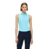 J.Lindeberg J. Lindeberg Dena Womens Sleeveless Golf Polo 2021 -Sports Golf Shop 19688 BEACHBLUE 37507b9e b382 49c1 97ff 4192a0b606f5