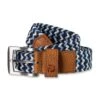 FootJoy Southern Living Woven Mens Golf Belt -Sports Golf Shop 20986 NAVYLTBLUWHT cb314ce0 e0e7 4977 9152 c2d0e65408a8