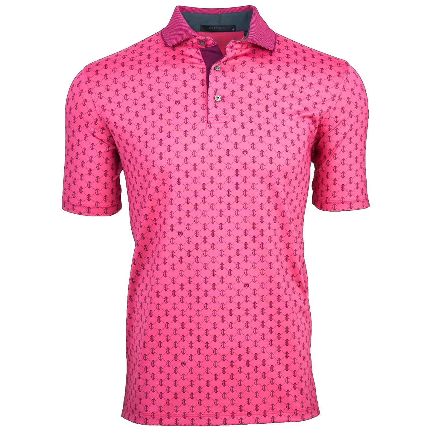 Greyson Wolf Links Mens Golf Polo 3 Greyson Wolf Links Mens Golf Polo