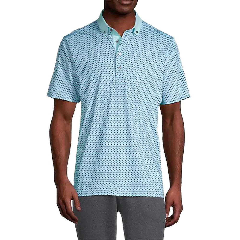 Greyson Jaws Cattail Mens Golf Polo 3 Greyson Jaws Cattail Mens Golf Polo