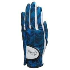 Glove It Fashion Print Left Hand Womens Golf Glove -Sports Golf Shop 22871 TEALCHEVRON c041f900 28b6 458c 881a 9beb3683d386