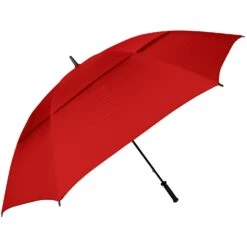 Haas-Jordan Thunder Vented Golf Umbrella -Sports Golf Shop 23191 RED