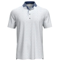 Greyson Sticks Feathers And Stones Mens Golf Polo