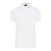 J.Lindeberg J. Lindeberg KV Regular Fit White Mens Golf Polo