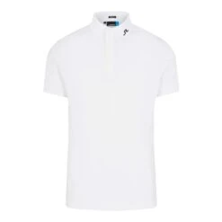 J.Lindeberg J. Lindeberg KV Regular Fit White Mens Golf Polo