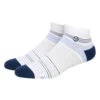 Cuater By TravisMathew Beach Games Ankle Socks -Sports Golf Shop 27929 WHITE