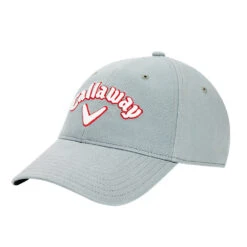 Callaway Heritage Twill Hat -Sports Golf Shop 5219101 SILVREDWHT e05f52a3 c48c 4744 bc83 6eb7bab398bd