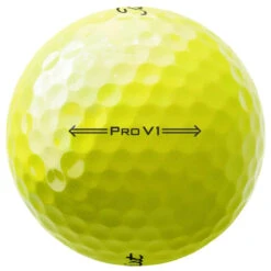 Titleist Pro V1 Yellow Golf Balls - Dozen -Sports Golf Shop 85040 2