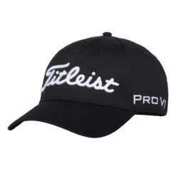 Titleist Tour Performance Staff Mens Golf Hat -Sports Golf Shop 85048 BLACKWHITE