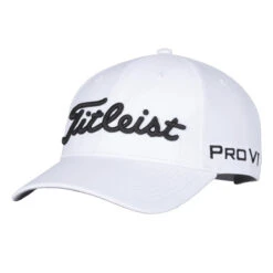 Titleist Tour Performance Staff Mens Golf Hat -Sports Golf Shop 85048 WHITEBLACK