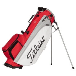 Titleist Players 4 Plus Golf Stand Bag -Sports Golf Shop 85049 REDWHITEGRAY