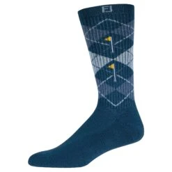 FootJoy ProDry Fashion Crew Mens Socks 18 FootJoy ProDry Fashion Crew Mens Socks -Sports Golf Shop 85163 BLUE993