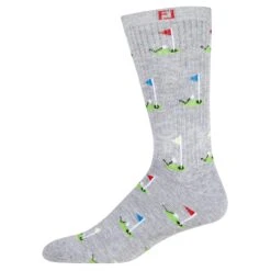 FootJoy ProDry Fashion Crew Mens Socks 24 FootJoy ProDry Fashion Crew Mens Socks -Sports Golf Shop 85163 LTGREY998