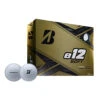 Bridgestone E12 Soft White Golf Balls - Dozen -Sports Golf Shop 9CWX6D
