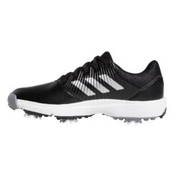 Adidas Golf Adidas CP Traxion Black Junior Golf Shoes -Sports Golf Shop BB8033 BLACKWHITE 2