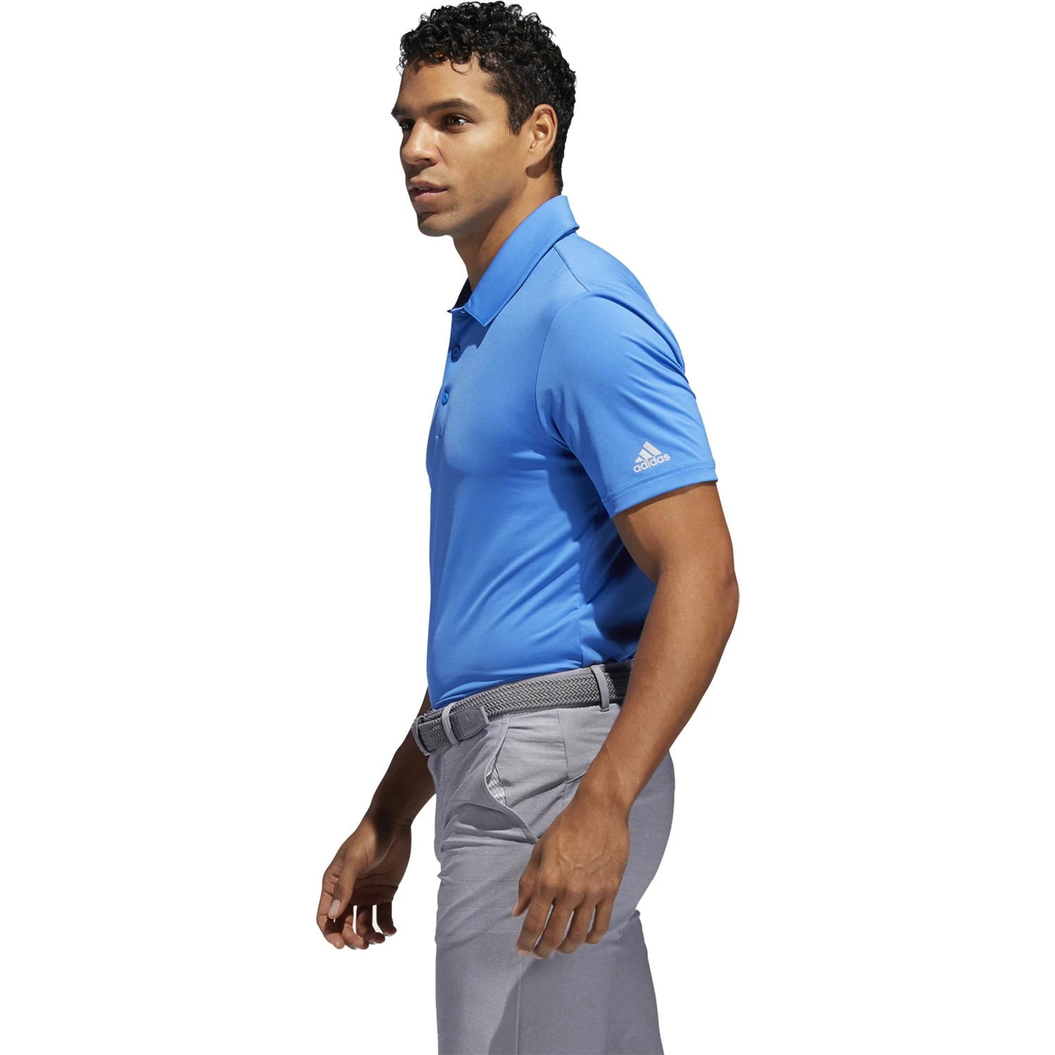 Adidas Golf Adidas Ultimate365 2.0 Solid Mens Golf Polo 4 Adidas Golf Adidas Ultimate365 2.0 Solid Mens Golf Polo - Image 2