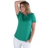 Jofit Performance Womens Golf Polo -Sports Golf Shop GT218 EMERALD